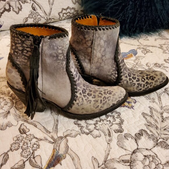 Old Gringo Leopardito ankle boots - Picture 4 of 5